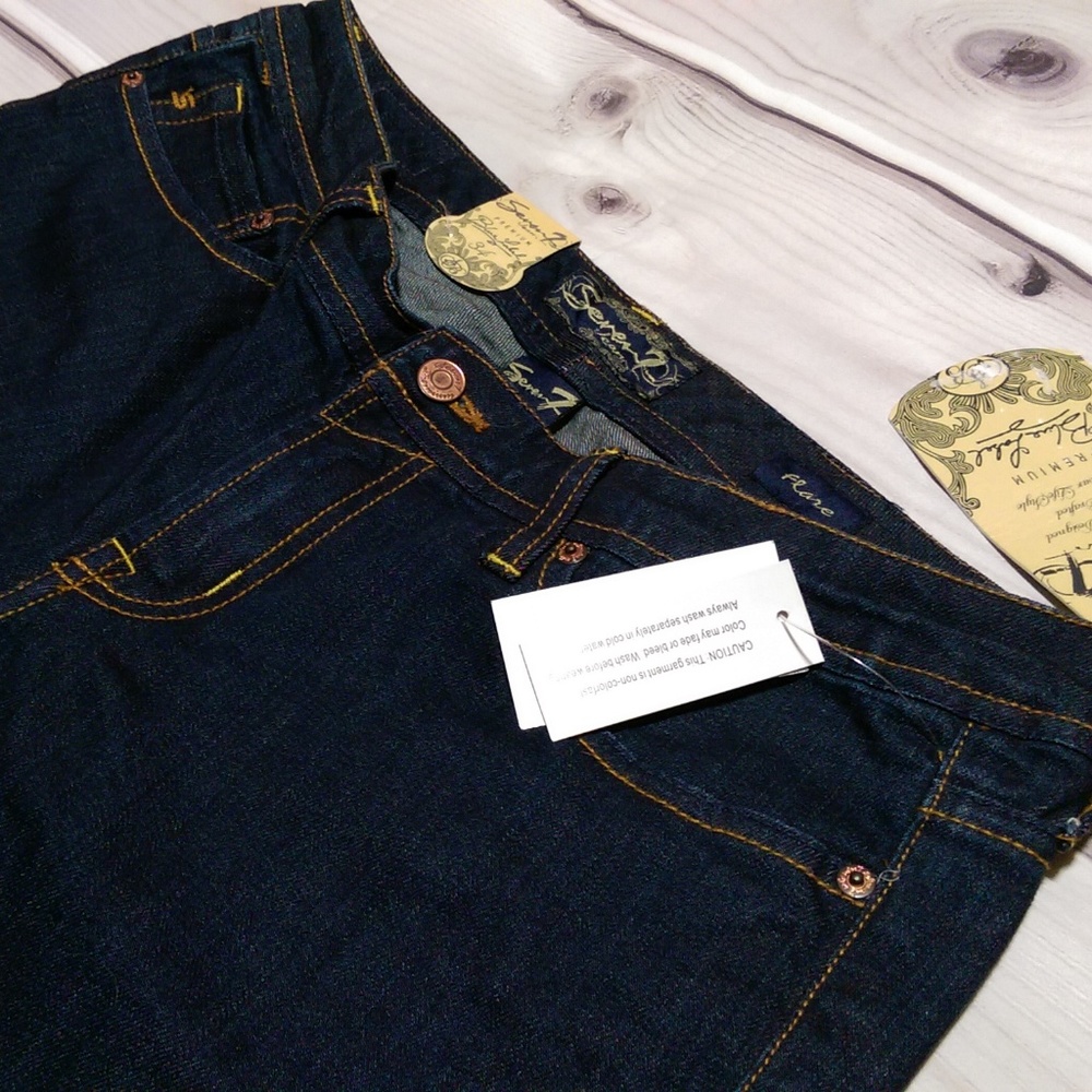 Seven7 • NWT Premium Brand Dark Denim Jeans